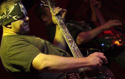 Sterlo Sterling Peck on Bass Guitar